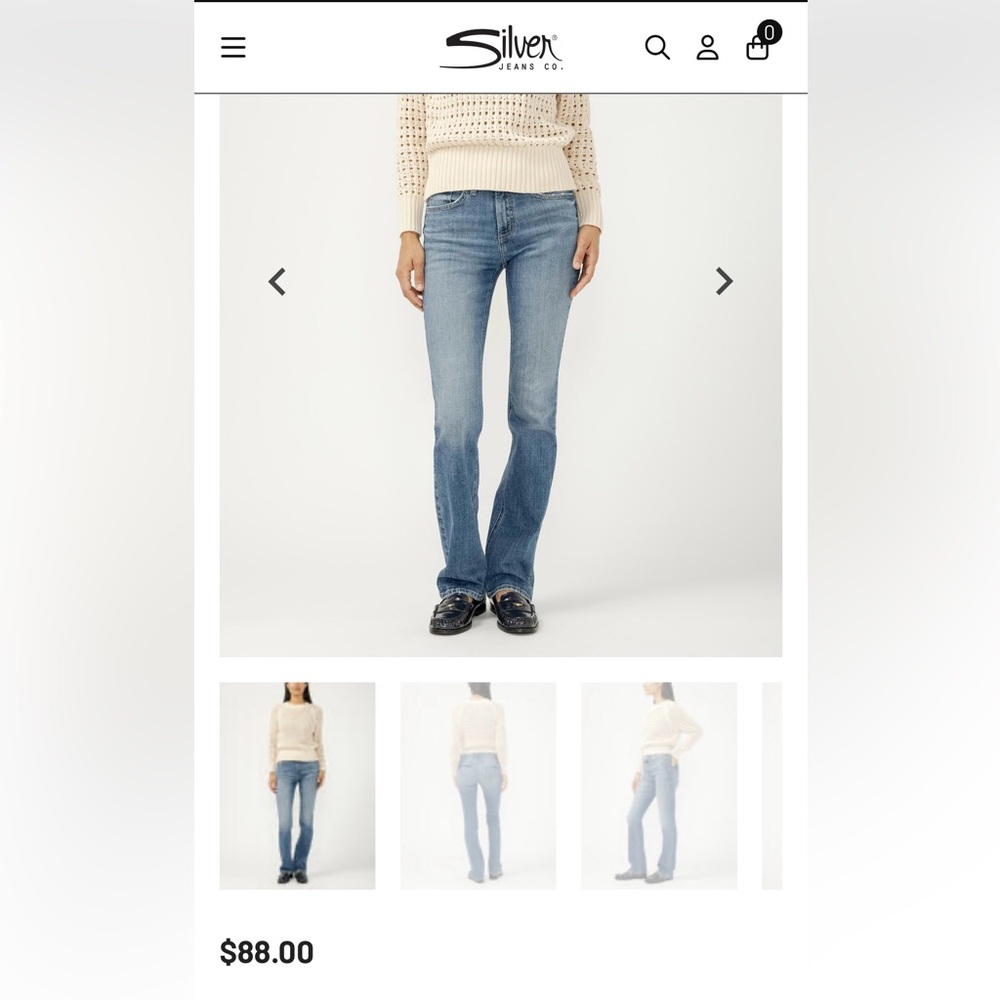 Silver Jeans Light Blue Slim Boot
